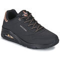 Baskets basses Skechers UNO - SHIMMER AWAY Noir