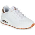 Baskets femme sur Grenoble : Baskets basses Skechers UNO - SHIMMER AWAY Blanc