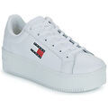 Baskets basses Tommy Jeans TJW FLATFORM ESS Blanc