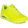 Baskets basses Skechers UNO Jaune