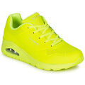 Baskets basses Skechers UNO Jaune