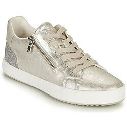 Baskets basses Geox D BLOMIEE Argent&eacute;