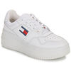 Baskets basses Tommy Jeans TJW RETRO BASKET FLATFORM ESS Blanc