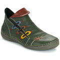 Chaussures plates femme sur Grenoble : Derbies Rieker GIMMA Vert