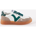 Baskets femme sur Grenoble : Baskets basses Victoria BASKET SEUL EFFET CUIR COULEUR CRO&Ucirc;TE DE CUIR 1257125 Vert