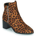 Bottes femme sur Grenoble : Bottines Moony Mood PETROLIA