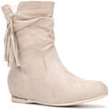 Bottes femme sur Grenoble : Bottines La Modeuse Bottines pour femme - Beige -