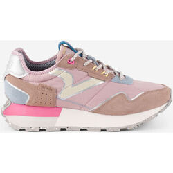 Baskets basses V 1985 VICTORIA 1985 BASKET WING NYLON CRO&Ucirc;TE DE CUIR 8803116 Rose