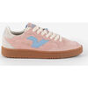 Baskets basses V 1985 VICTORIA 1985 BASKET SMASH CRO&Ucirc;TE DE CUIR COULEUR 8806102 Rose