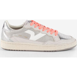Baskets basses V 1985 VICTORIA 1985 BASKET SMASH CUIR GLITTER M&Eacute;TAL 8806103 Gris