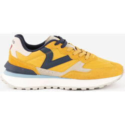 Baskets basses V 1985 VICTORIA 1985 BASKET RUSH NYLON CRO&Ucirc;TE DE CUIR 8807102 Jaune