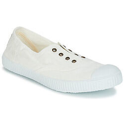 Baskets basses Victoria INGLESA ELASTICO TINTADA Blanc