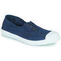 Baskets femme sur Grenoble : Baskets basses Victoria INGLESA ELASTICO TINTADA Bleu