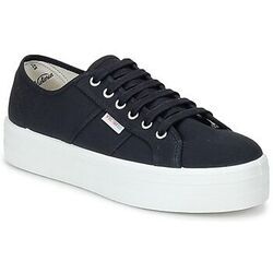 Baskets basses Victoria BLUCHER LONA PLATAFORMA Noir