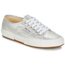 Baskets basses Superga 2750-LAMEW Argent&eacute;
