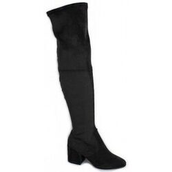Bottes Pao Genouill&egrave;res stretch velours Gris
