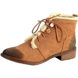Boots The Divine Factory Bottine Lacet Tan