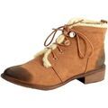 Boots The Divine Factory Bottine Lacet Tan