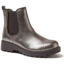 Bottes Guess Bottines Femme NOLA Argent Argent&eacute;
