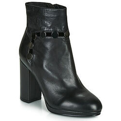 Bottines Caf&eacute; Noir GLORIA Noir