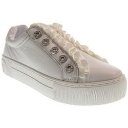 Baskets Guess Baskets compens&eacute;es Femme Mezra blanc FL5MZR Blanc