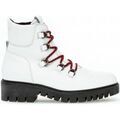 Bottines Gabor Bottines en cuir &agrave; talon d&eacute;croch&eacute; Blanc