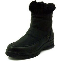 Bottes Imac Femme Chaussures, Bottine, Cuir et Tissu Imperm&eacute;able, 407628 Noir