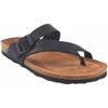 Chaussures Interbios sandale noire pour femme INTER BIOS 7119