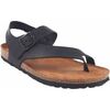 Chaussures Interbios sandale noire pour femme INTER BIOS 7162