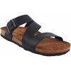 Chaussures Interbios Sandales pour homme INTER BIOS 9553 noires