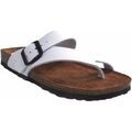 Chaussures Interbios sandale blanche pour femme INTER BIOS 7119