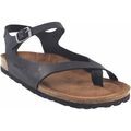 Chaussures Interbios sandale noire pour femme INTER BIOS 7164