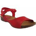 Chaussures Interbios sandale rouge pour femme INTER BIOS 4458