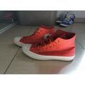 Baskets montantes Converse Converse rouge comme neuves