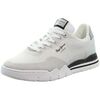 Baskets basses Pepe jeans Baskets Siena Woven ref 52448 Argent Argent&eacute;