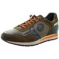 Baskets basses Redskins Baskets Stitch Ref 52322 en cuir Kaki