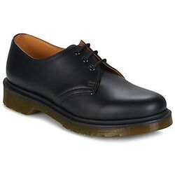 Derbies Dr. Martens 1461 NARROW FIT BLACK SMOOTH Noir