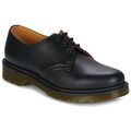 Chaussures plates femme sur Grenoble : Derbies Dr. Martens 1461 NARROW FIT BLACK SMOOTH Noir