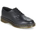 Chaussures plates femme sur Grenoble : Derbies Dr. Martens 3989 BROGUE BLACK SMOOTH