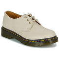 Chaussures plates femme sur Grenoble : Derbies Dr. Martens 1461 PARCHMENT BEIGE VIRGINIA