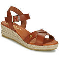 Espadrilles Betty London GIORGIA Marron Grenoble