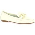 Mocassins Reqin's Mocassins cuir ecru Grenoble
