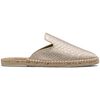 Espadrilles Paez Mule W - Vegan Leather Snake Gold Dor&eacute;