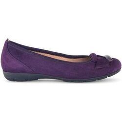 Ballerines Gabor Ballerines en cuir &agrave; talon d&eacute;croch&eacute; Violet