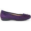 Ballerines Gabor Ballerines en cuir &agrave; talon d&eacute;croch&eacute; Violet