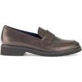 Chaussures plates femme sur Grenoble : Mocassins Gabor Mocassins en cuir &agrave; talon d&eacute;croch&eacute;