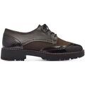 Chaussures plates femme sur Grenoble : Derbies Jana BLUCHER 23770 VEGANO KAKI
