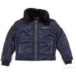 Veste enfant Redskins Blouson Gar&ccedil;on New Chafig Bleu Marine Bleu
