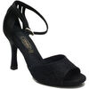 Sandales Vitiello Dance Shoes 411 Raso Fiore Nero / Raso