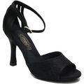 Sandales Vitiello Dance Shoes 411 Raso Fiore Nero / Raso